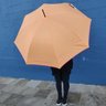Sombrinha 117cm Fazzoletti Guarda Chuva Automático United Colors Laranja Papaya e Rosa - 5