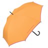 Sombrinha 117cm Fazzoletti Guarda Chuva Automático United Colors Laranja Papaya e Rosa - 1