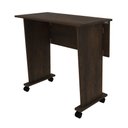 Ver imagem 3 de Mesa Escrivaninha Escritório Dobrável Multiuso Rústico