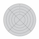Ver imagem 1 de Gabarito Círculo Patchwork Fuxico Régua Molde Acrilico
