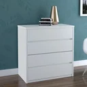Ver imagem 1 de Cômoda 4 Gavetas 812 Branco