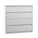 Ver imagem 4 de Cômoda 4 Gavetas 812 Branco