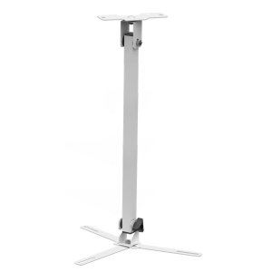 Suporte Projetor Datashow Teto Braço 40 Cm - Branco