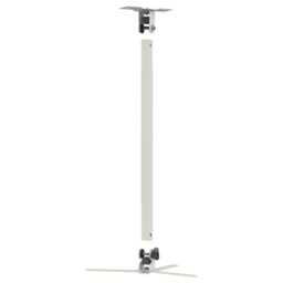 Suporte Projetor Datashow Teto Braço 40 Cm - Branco - 3