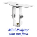 Ver imagem 5 de Suporte Projetor Datashow Teto Braço 40 Cm - Branco