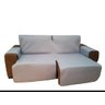 Protetor de Sofá Retrátil 2 Módulos Matelado Ultrassônico 3,00 (medida Total com Os Braços):preto - 9