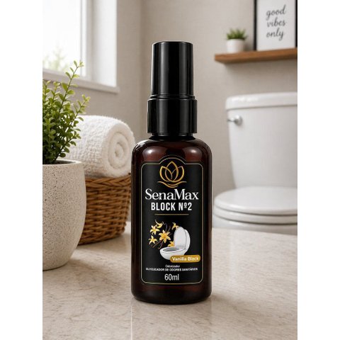 Bloqueador de Odores Sanitário Vanilla Black 60ml