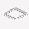 Luminaria Paflon Led 3 Em 1 Sobrepor Tons Ajustaveis Controle Remoto Decoraçao Iluminaçao Teto Sala  - 3