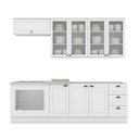 Ver imagem 6 de Cozinha Compacta 6 Peças Com Módulo Forno De Embutir Amy Casa 812