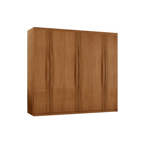 Guarda Roupa Casal Dunas Mdf 6 Portas e 2 Gavetas Moderna
