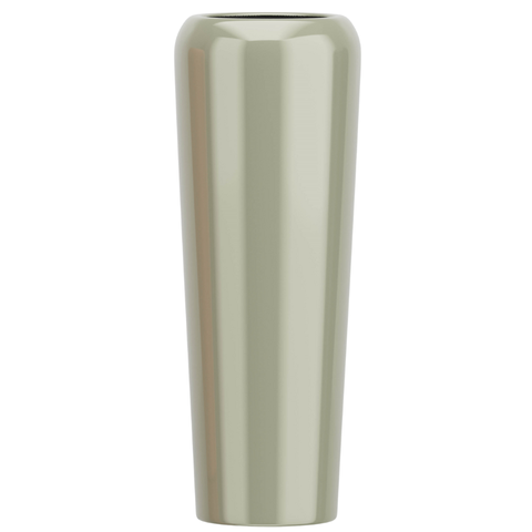 Vaso Decorativo Fibra de Vidro Florida P 65cm Champagne Brilho Lindo Vaso