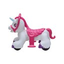 Ver imagem 3 de Mini Moto Elétrica Infantil Unicórnio Rosa 6v até 30kg com Controle Remoto