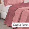 Colcha King Vinho Bouti Dupla Face Matelada Ultrassônico 3 Peças - 2