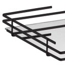 Ver imagem 3 de Bandeja Hara Celine Base Espelhada 58 X 37 Cm:preta