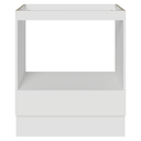 Ver mais imagens de Balcão para Forno/Micro-Ondas 70 x 60 cm 1 Gaveta (sem Tampo) Branco Madesa