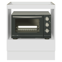 Ver imagem 7 de Balcão para Forno/Micro-Ondas 70 x 60 cm 1 Gaveta (sem Tampo) Branco Madesa
