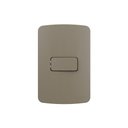 Ver imagem 1 de Interruptor Simples Margirius B3 Colors 10a com Placa 4x2 Argila