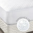 Ver imagem 3 de Protetor Colchão Impermeável Para Cama Solteiro Eví Decor