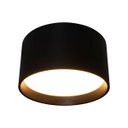 Ver imagem 3 de Spot Plafon Led 12w Sobrepor Redondo Preto Branco Quente 100° Irc90 Ds9165 Delis St3305