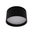 Ver imagem 1 de Spot Plafon Led 12w Sobrepor Redondo Preto Branco Quente 100° Irc90 Ds9165 Delis St3305