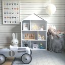 Ver imagem 1 de Casinha Organizador Infantil Jake 100% Mdf (brinquedos)