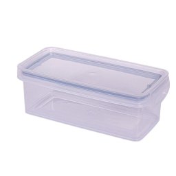 Porta Mantimento Hermético Trava Mais Retangular 875ml - 1