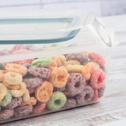 Porta Mantimento Hermético Trava Mais Retangular 875ml - 3