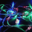 Ver imagem 2 de Kit 4 Pisca Pisca 100 Leds Colorido 8m Fio Transparente - 127v