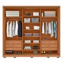 Ver imagem 3 de Roupeiro Home Premium Amara 2.7 Freijó Off White