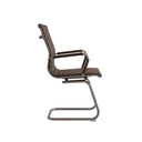 Ver imagem 5 de Cadeira Sevilha Courino - Base Fixa Cor:café