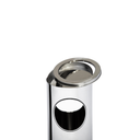 Ver imagem 4 de Lixeira Cinzeiro 25l em Aço Inox