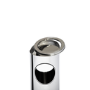 Ver imagem 4 de Lixeira Cinzeiro 25l em Aço Inox