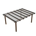 Ver imagem 1 de Cobertura Policarbonato Alveolar 4,00m x 3,00m - Cristal 6mm