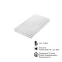 Ver imagem 3 de Cobertura Policarbonato Alveolar 4,00m x 3,00m - Cristal 6mm