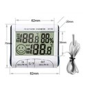 Ver imagem 5 de Higrômetro Termômetro Digital Sensor Externo Mede Umidade