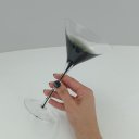 Ver mais imagens de Jogo 6 Peças Taça de Cristal 200ml Transparente 19x12x12cm Vinho Água Espumante