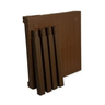 Mesa Quadrada Rattan Montavel Café Plastico Plasnew - 6