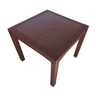 Mesa Quadrada Rattan Montavel Café Plastico Plasnew - 1