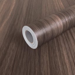 Papel de Parede Adesivo Lavavel 3d Madeira Imbuia Marrom Open Star 32964 - 1