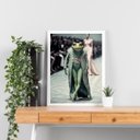 Ver imagem 2 de Quadro Decorativo Modelo de Perereca 24x18cm - com Vidro:moldura Branca