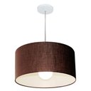Ver imagem 1 de Lustre Pendente Cilíndrico Free Lux para Mesa de Jantar, Sala, Quarto, Churrasqueira e Balcão.