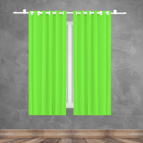 Cortina Pvc Blackout Corta Luz 280X180 Coleção Nova Admirare Cor: Verde
