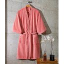Ver imagem 1 de Roupão de Banho Adulto Felpa Aveludada Tamanho P Dohler - ROSÊ