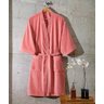 Roupão de Banho Adulto Felpa Aveludada Tamanho P Dohler - ROSÊ - 1