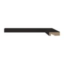 Ver imagem 1 de Arremate para Painel Ripado 2400 X 50 X 15 Mm - Preto:preto
