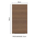 Ver imagem 6 de Armário Aéreo Stella 35cm 1 Porta Madesa