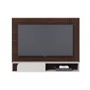 Ver imagem 3 de Painel Home Suspenso Jurerê 1.6 para Sala de Tv até 60 Polegadas Nogueira Off White Matte Colibri