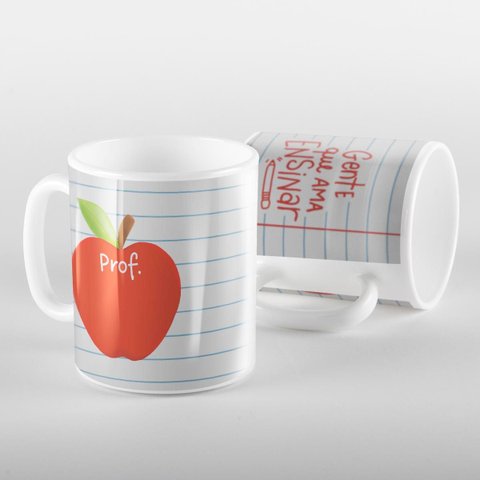 Caneca Professores Professor Gente que Ama Ensinar