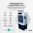 Ver imagem 5 de Climatizador Portátil Ni6pd 5 em 1 Painel Digital Wi-fi 60l