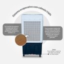 Ver imagem 7 de Climatizador Portátil Ni6pd 5 em 1 Painel Digital Wi-fi 60l